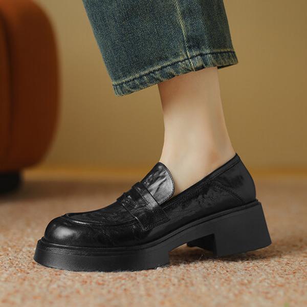 Handcrafted Leather Women's Shoes: Exquisite Elegance and Luxury Quality(Etx0863TX426-2)