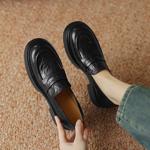 Handcrafted Leather Women's Shoes: Exquisite Elegance and Luxury Quality(Etx0863TX426-2)