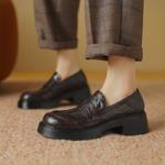 Handcrafted Leather Women's Shoes: Exquisite Elegance and Luxury Quality(Etx0863TX426-2)