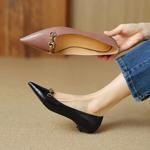 Luxurious Handmade Leather Women's Shoes: Elegance in Every Stitch(Etx0863TX458-2)