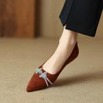 Handcrafted Luxury Leather Women's Shoes: Elegance in Every Step(Etx0863TX457-2)
