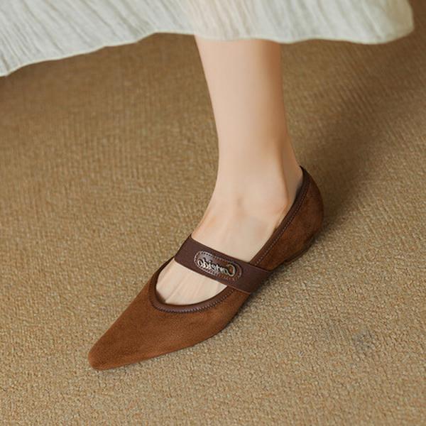 Exquisite Handcrafted Leather Women’s Shoes for Luxe Elegance(Etx0863TX472-2)