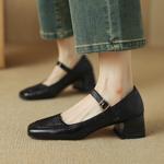 Handcrafted Genuine Leather Women's Shoes: Elegance Redefined(Etx0863TX440-2)