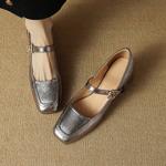 Handcrafted Genuine Leather Women's Shoes: Elegance Redefined(Etx0863TX440-2)