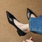 Luxurious Handcrafted Genuine Leather Women's Shoes(Etx0863TX566)