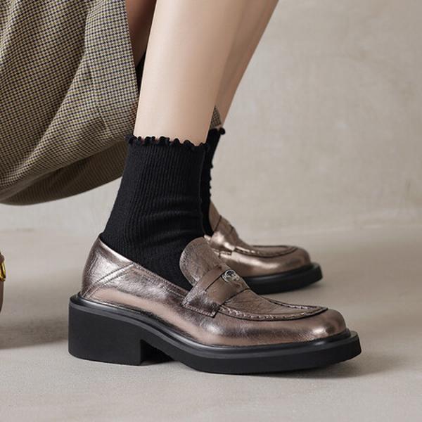 Handcrafted Luxury Leather Women's Shoes: Exquisite Quality & Elegance(Etx0863TX594)