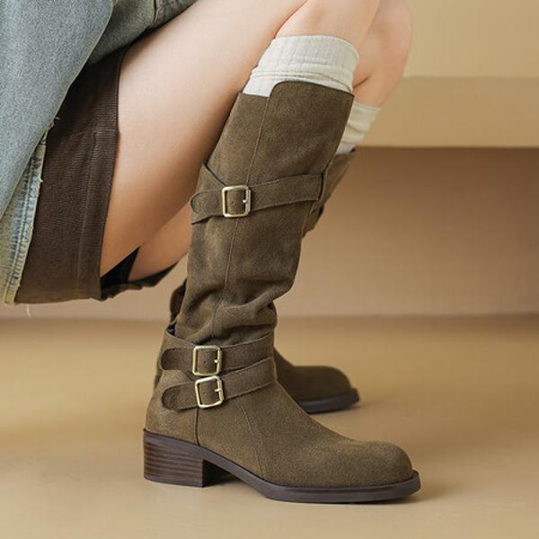 Exquisite Handcrafted Leather Shoes for Elegant Women(Etx0863TX596)