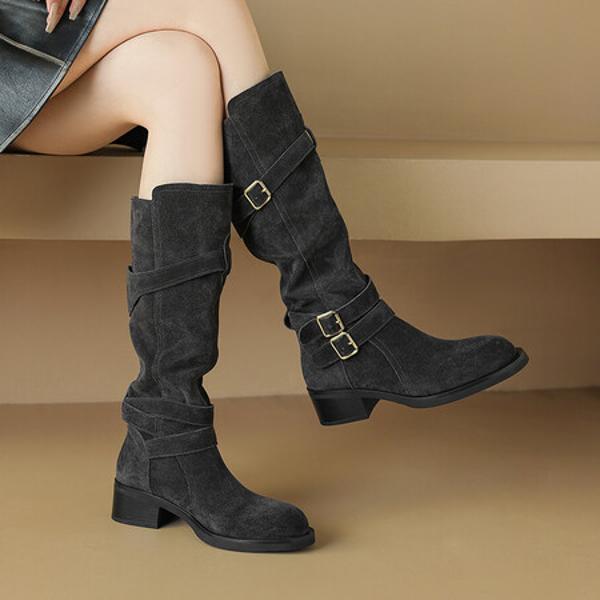 Exquisite Handcrafted Leather Shoes for Elegant Women(Etx0863TX596)