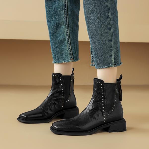 Handcrafted Premium Leather Women's Shoes for Elegance(Etx0863TX622)