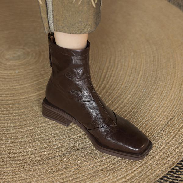 Exquisite Handcrafted Genuine Leather Women’s Shoes for Timeless Elegance(Etx0863TX621-1)