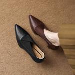 Handcrafted Luxury Leather Shoes for Elegant Women(Etx0863TX583-2)