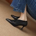 Handcrafted Luxury Leather Shoes for Elegant Women(Etx0863TX583-2)