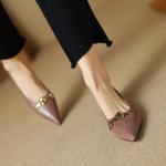 Handcrafted Genuine Leather Women's Shoes - Luxurious Elegance(Etx0863TX458-6)