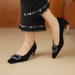 Luxurious Handmade Genuine Leather Women's Shoes - Elegance Meets Craftsmanship(Etx0863TX425-6)