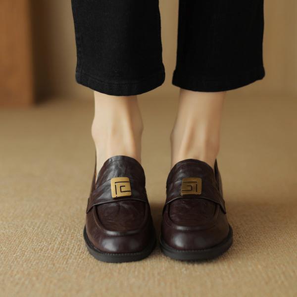 Exquisite Handcrafted Leather Ladies' Shoes: Elegance Redefined(Etx0863TX434-6)