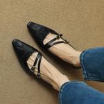 Exquisite Handcrafted Genuine Leather Women's Shoes - Elevate Your Elegance(Etx0863TX449-6)