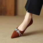 Handcrafted Luxury Leather Women's Shoes: Timeless Elegance & Superior Craftsmanship(Etx0863TX457-6)