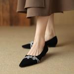 Handcrafted Luxury Leather Women's Shoes: Timeless Elegance & Superior Craftsmanship(Etx0863TX457-6)