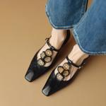 Handmade Luxury Genuine Leather Women's Shoes(Etx0863TX445-6)