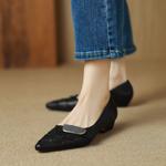 Exquisite Handcrafted Leather Women’s Shoes: Elevate Your Elegance in Luxury.(Etx0863TX462-6)