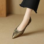 Exquisite Handmade Genuine Leather Women's Shoes: Craftsmanship Meets Elegance(Etx0863TX503-6)