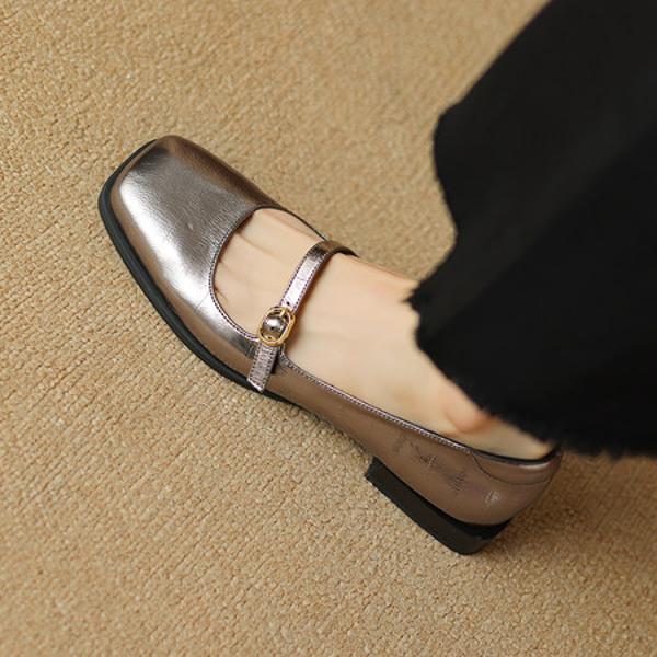 Elegant Handcrafted Leather Women's Shoes - Luxury Craftsmanship & Quality(Etx0863TX476-6)