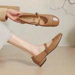 Exquisite Handmade Genuine Leather Women's Shoes: Luxury Craftsmanship & Elegance(Etx0863TX560-6)