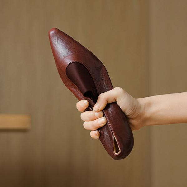 Exquisite Handcrafted Leather Women's Shoes: Luxury, Elegance, and Quality(Etx0863TX473-6)