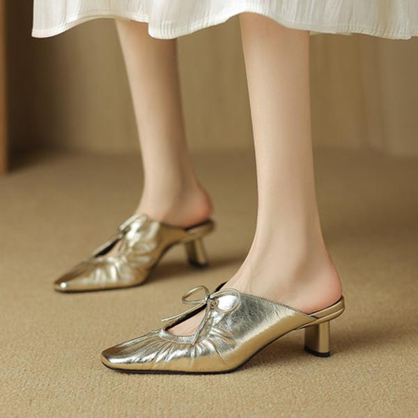 Exquisite Handcrafted Leather Women’s Shoes: Luxurious Elegance and Quality Craftsmanship(Etx0863TX505-6)