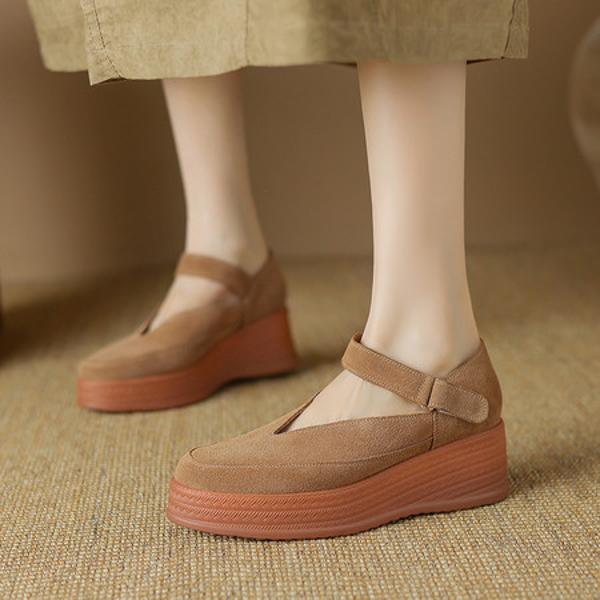 Handcrafted Genuine Leather Women’s Shoes - Luxurious Elegance & Superior Craftsmanship(Etx0863TX567-6)