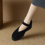 Handcrafted Genuine Leather Women’s Shoes - Luxurious Elegance & Superior Craftsmanship(Etx0863TX567-6)