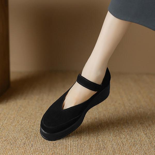 Handcrafted Genuine Leather Women’s Shoes - Luxurious Elegance & Superior Craftsmanship(Etx0863TX567-6)