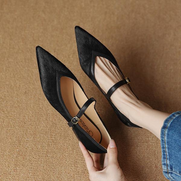 Handcrafted Luxury Leather Women's Shoes - Elegance in Every Stitch(Etx0863TX565-6)