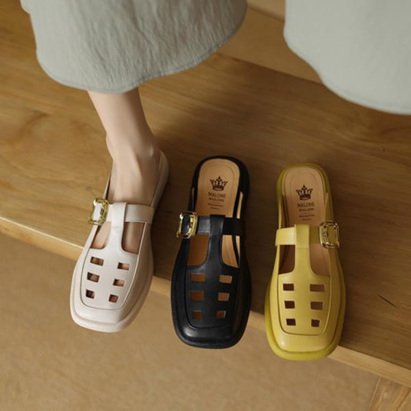 Handcrafted Luxury Leather Women's Shoes - Elegant Quality(Etx0863TX479-6)