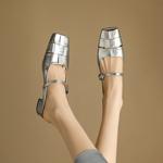 Handcrafted Leather Women's Shoes: Luxurious Elegance in Quality(Etx0863TX539-6)