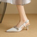 Handcrafted Genuine Leather Women’s Shoes: Elegant Craftsmanship & Luxury(Etx0863TX534-6)