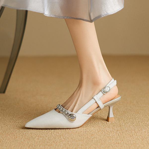 Handcrafted Genuine Leather Women’s Shoes: Elegant Craftsmanship & Luxury(Etx0863TX534-6)