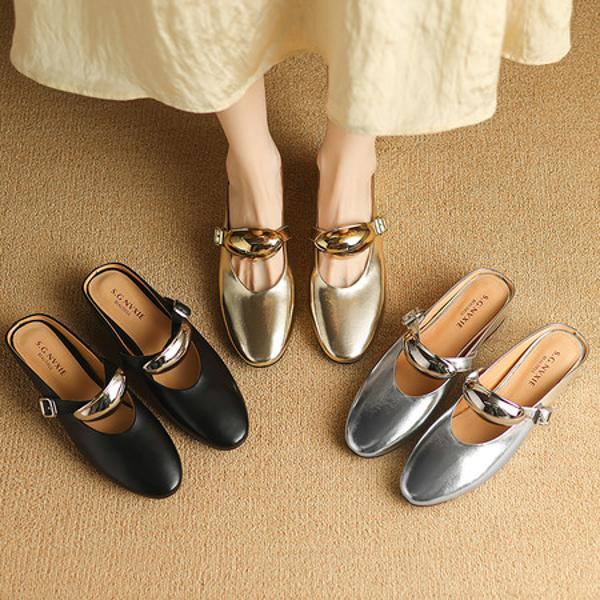 Handcrafted Luxury Leather Women's Shoes - Elegant Craftsmanship(Etx0863TX538-6)