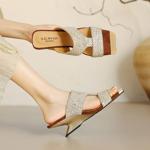 Handcrafted Genuine Leather Women's Shoes: Elegant Luxury Artistry(Etx0863TX553-6)