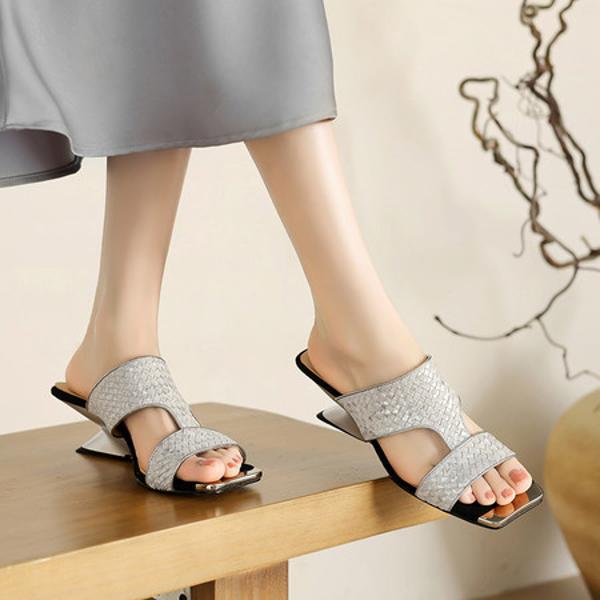 Handcrafted Genuine Leather Women's Shoes: Elegant Luxury Artistry(Etx0863TX553-6)