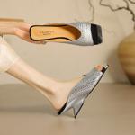 Exquisite Handcrafted Leather Women's Shoes: A Blend of Luxury and Elegance(Etx0863TX554-6)