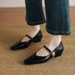 Handcrafted Luxury Leather Women's Shoes: Elegance Redefined(Etx0863TX656)