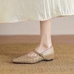 Luxurious Handcrafted Leather Women's Shoes: Elegance Meets Craftsmanship(Etx0863TX653)