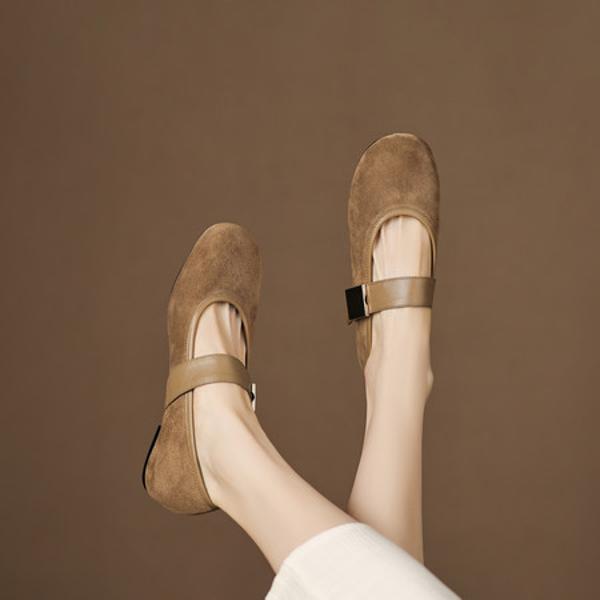 Exquisite Handmade Leather Women's Shoes for Elegance(Etx0863TX657)