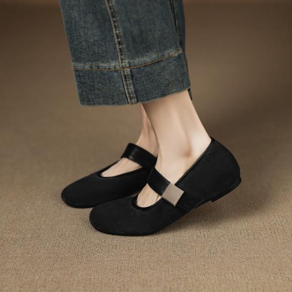 Exquisite Handmade Leather Women's Shoes for Elegance(Etx0863TX657)