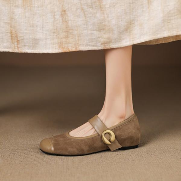 Exquisite Handcrafted Leather Women's Shoes(Etx0863TX658)