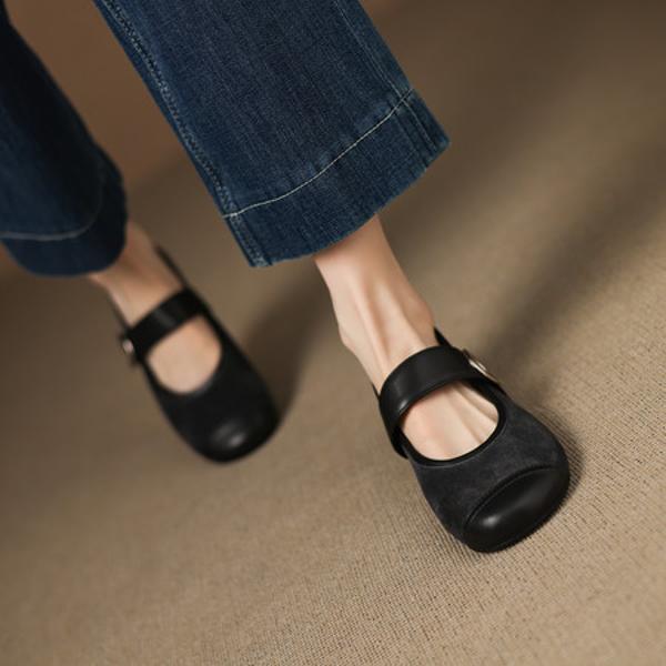 Exquisite Handcrafted Leather Women's Shoes(Etx0863TX658)