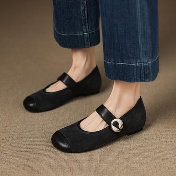 Exquisite Handcrafted Leather Women's Shoes(Etx0863TX658)