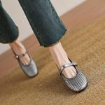 Handcrafted Genuine Leather Women's Shoes: Elegance in Every Stitch(Etx0863TX652)