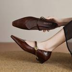 Handcrafted Luxury Leather Women's Shoes: Elegance Redefined(Etx0863TX656)